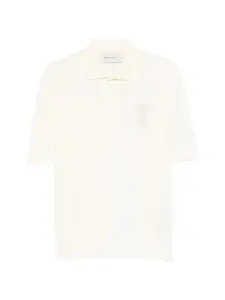 Ami Alexandre Mattiussi Ami De Couer Cotton Polo Shirt