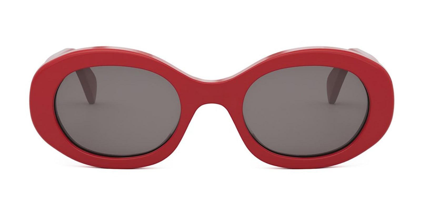 Celine Triomphe Red Sunglasses