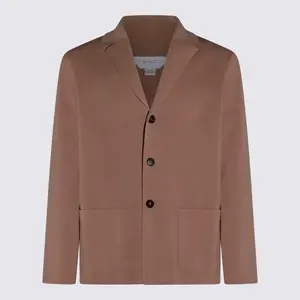 MOLO Camel Cotton Blazer