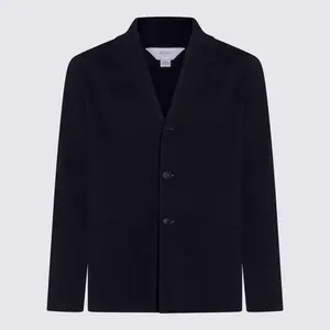 MOLO Navy Cotton Blazer