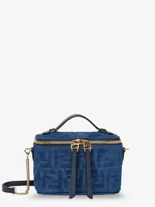 Fendi Vanity FF Fabric Crossbody Bag