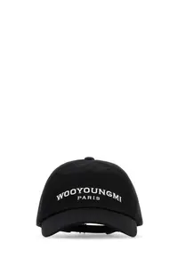 Wooyoungmi Black Cotton Baseball Cap
