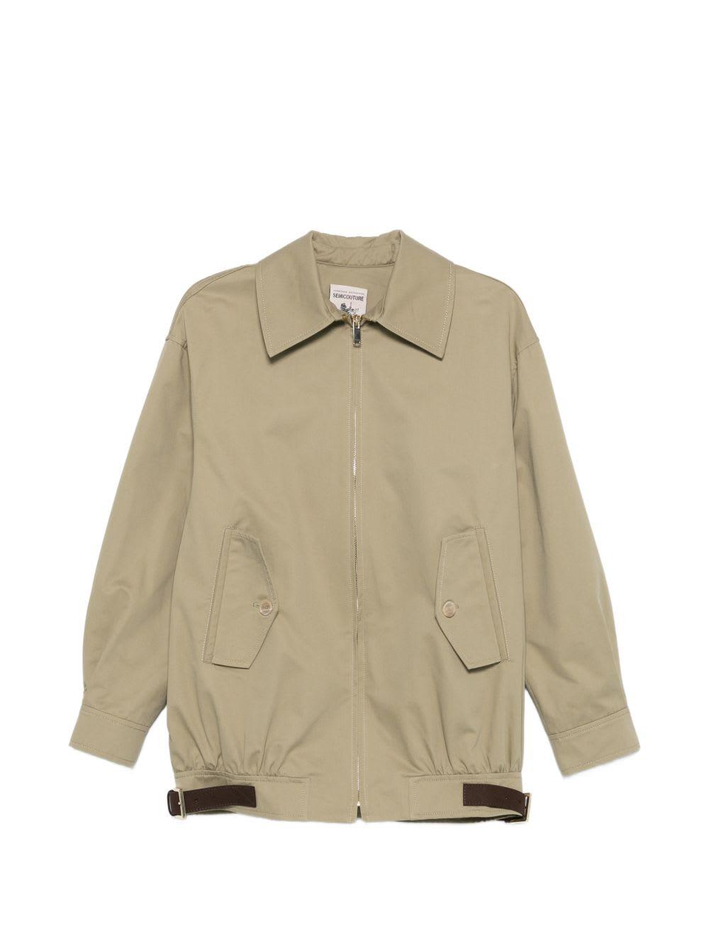 SEMICOUTURE Nives Cotton Bomber Jacket