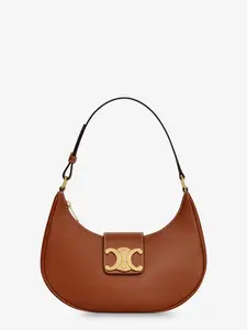 Celine Ava Triomphe Leather Crossbody Bag