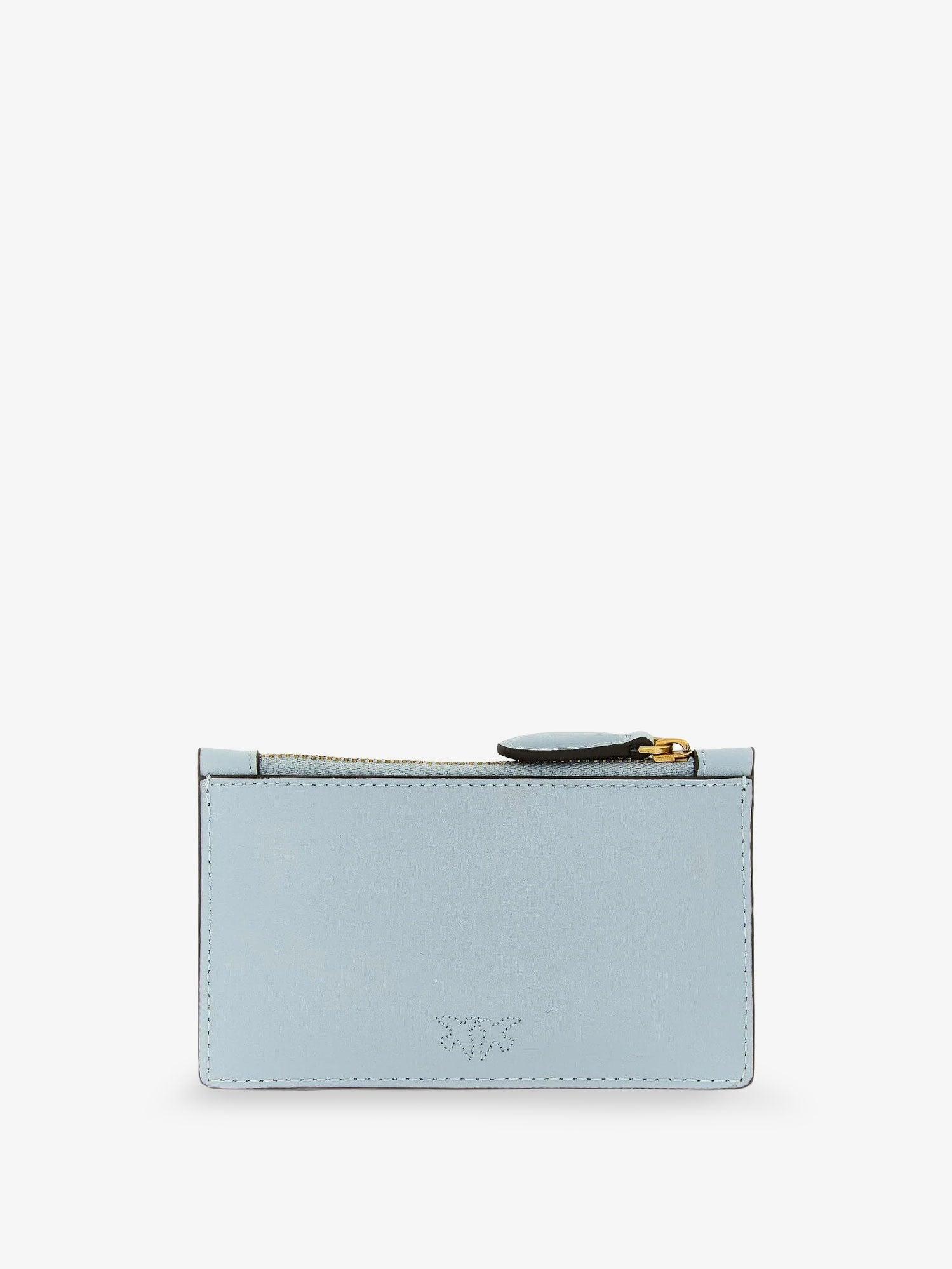 PINKO Airone Leather Card Holder