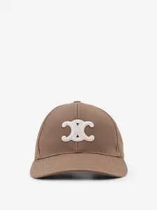 Celine Triomphe Cotton Baseball Cap