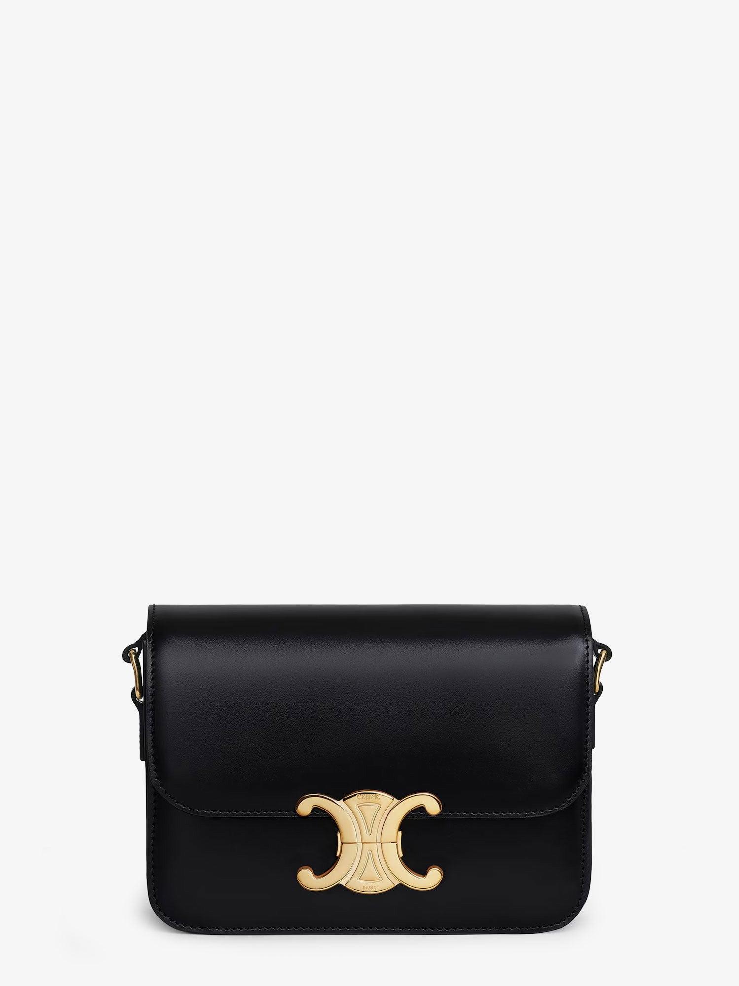 Celine Teen Triomphe Leather Crossbody Bag