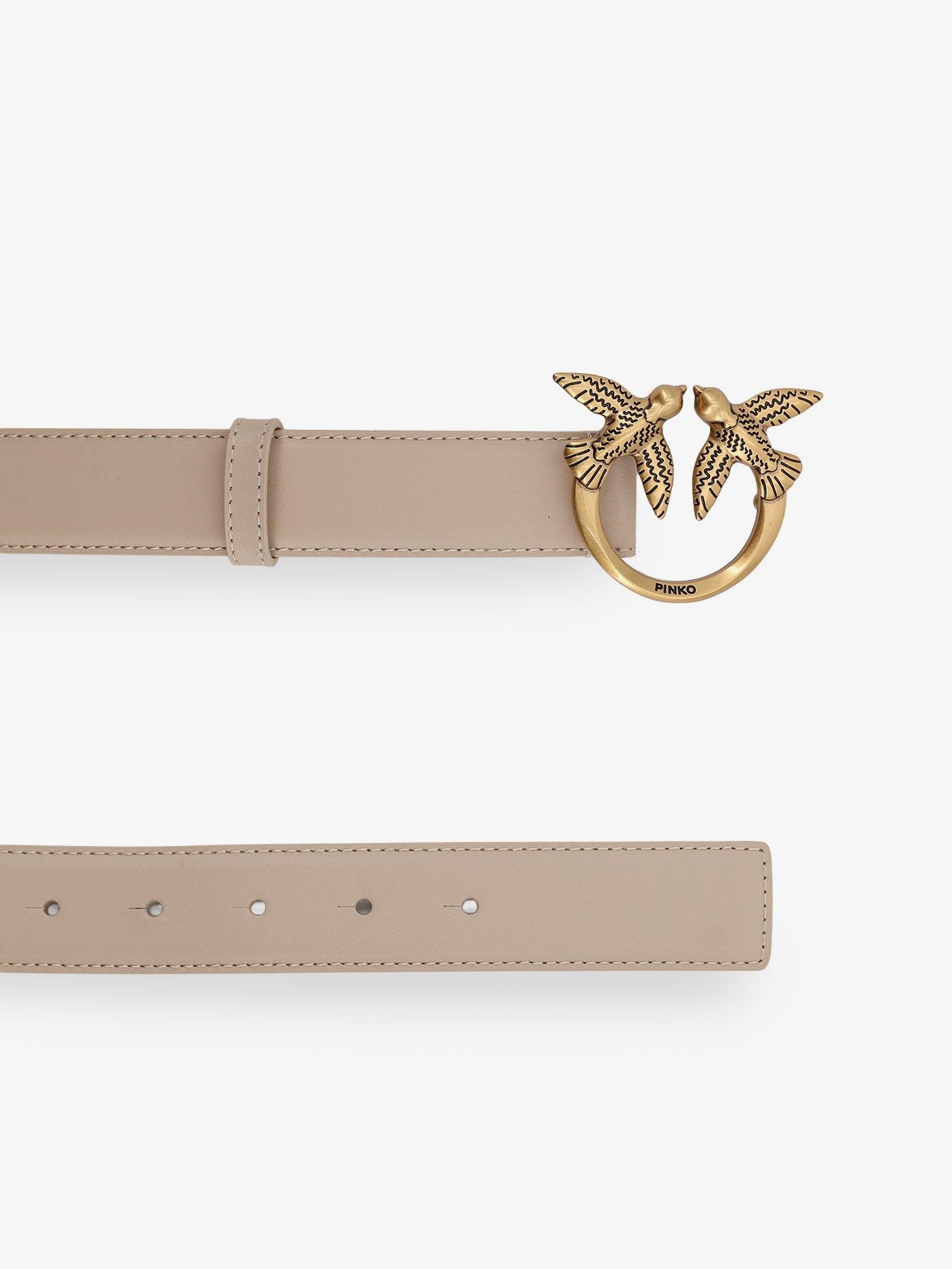 PINKO Berry Leather Belt