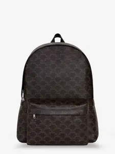 Celine Triomphe Coated Canvas Backpack