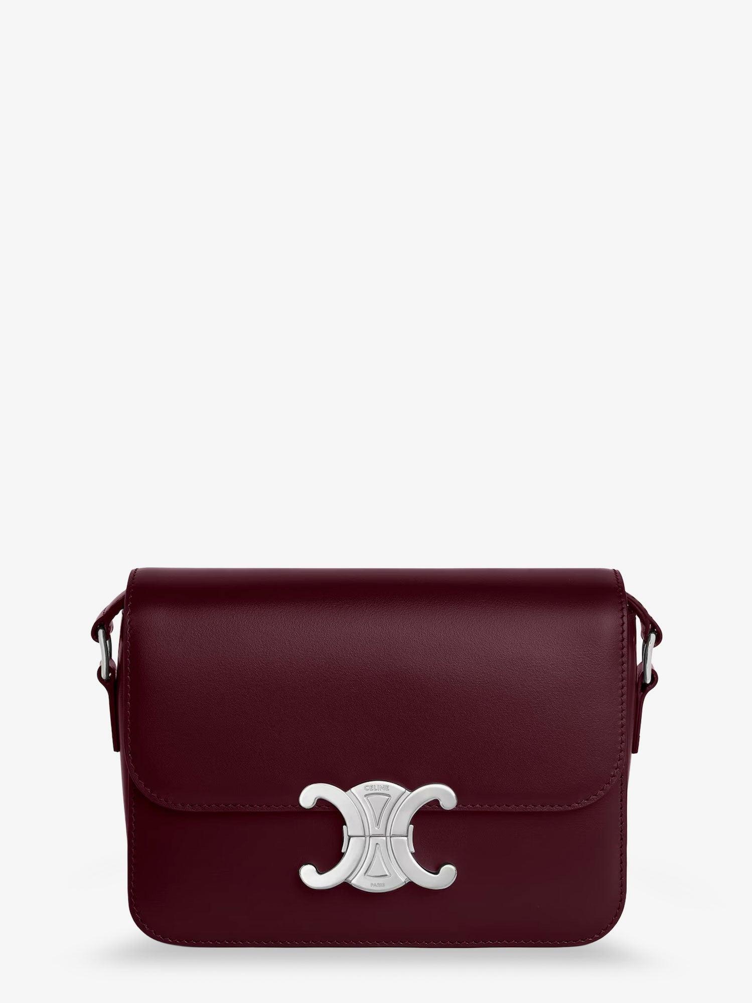 Celine Teen Triomphe Leather Shoulder Bag