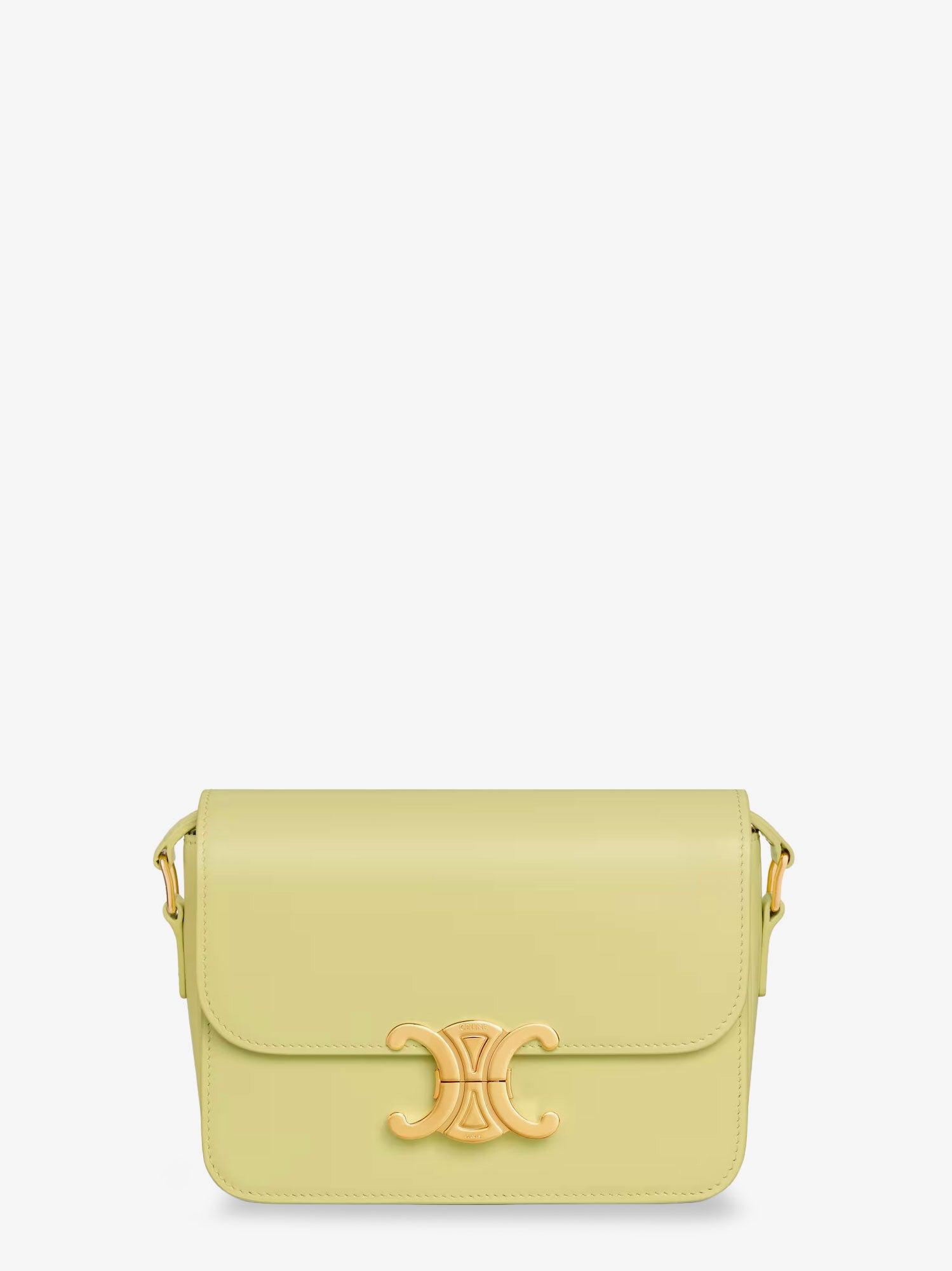 Celine Teen Triomphe Leather Crossbody Bag