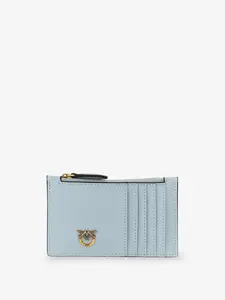PINKO Airone Leather Card Holder