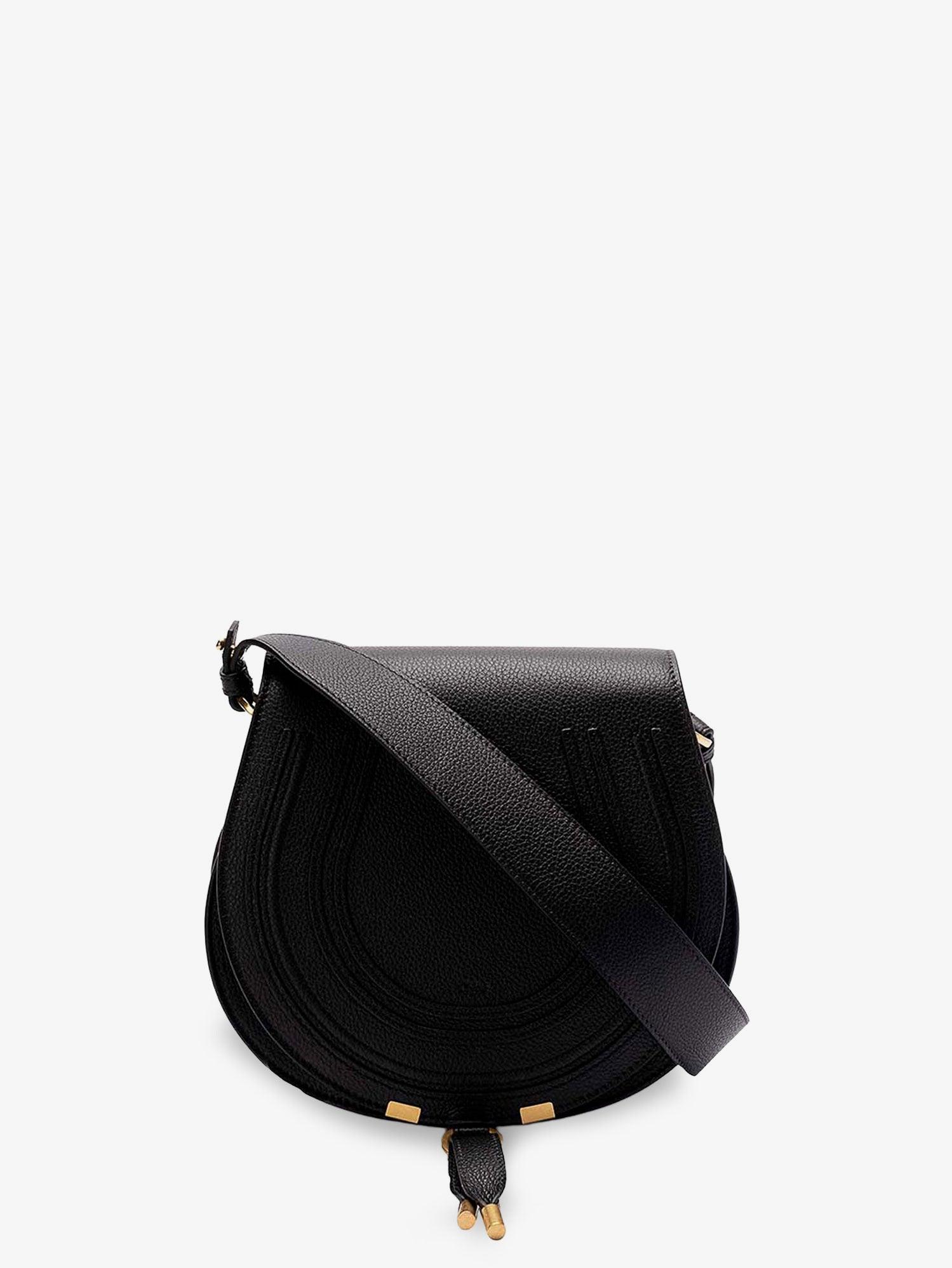 CHLOÉ Marcie Saddle Leather Crossbody Bag