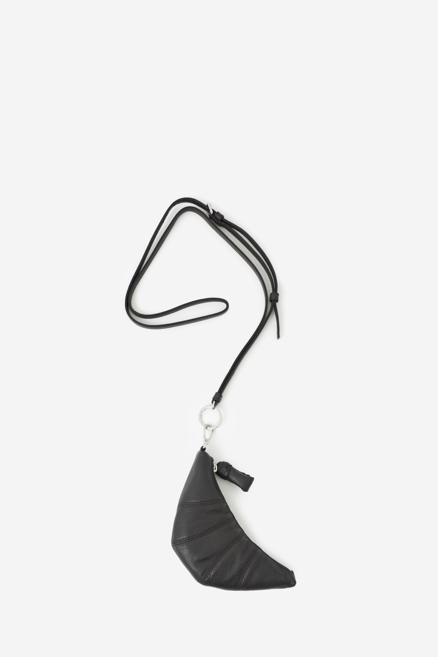 Lemaire Coin Purse With Croissant Strap