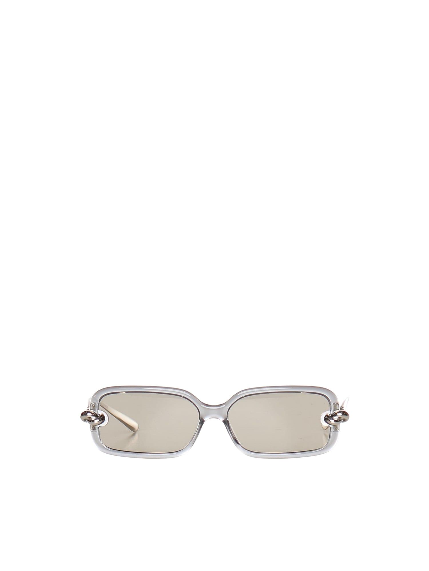 Bottega Veneta Knot Rectangular Sunglasses