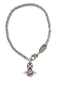 Vivienne Westwood Silver Metal Capucine Bracelet