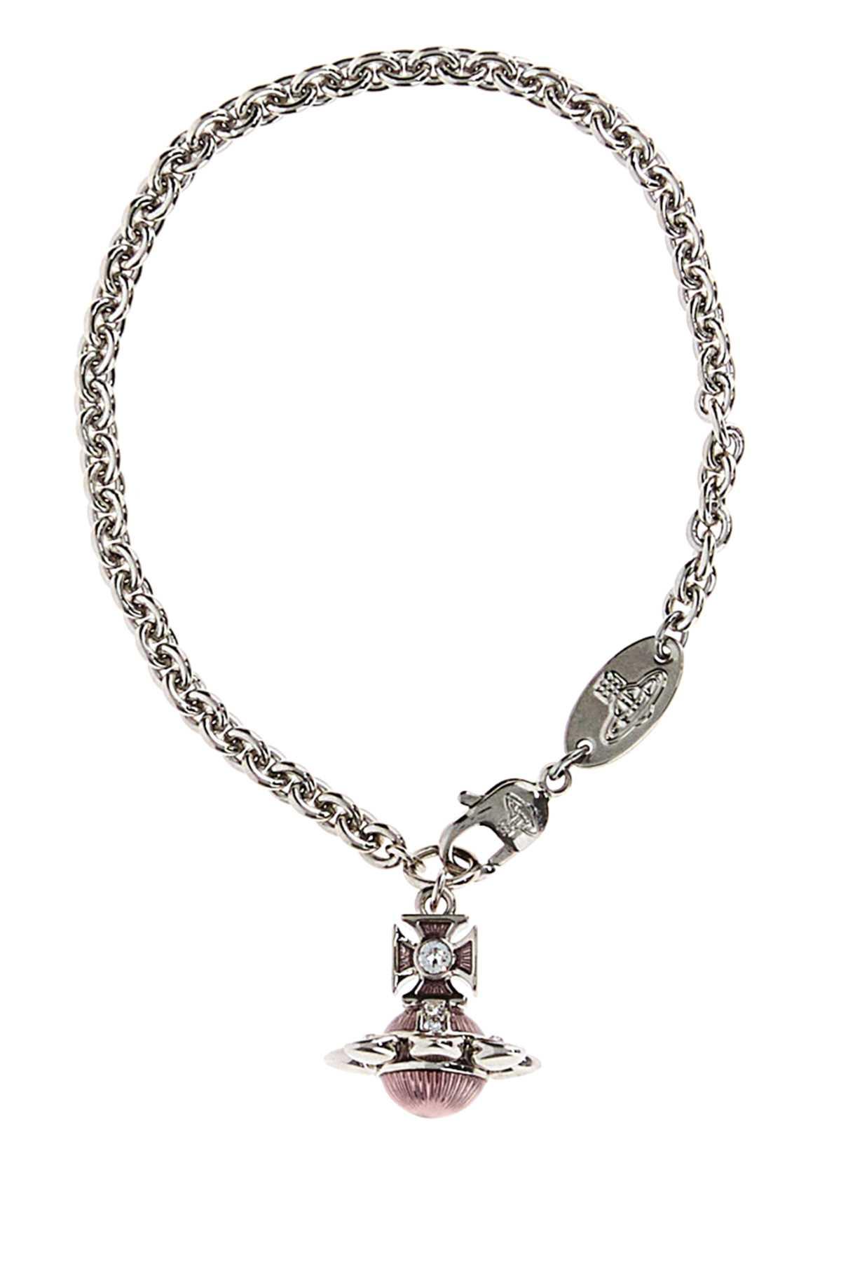 Vivienne Westwood Silver Metal Capucine Bracelet