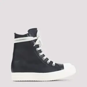 Rick Owens Leather Sneakers