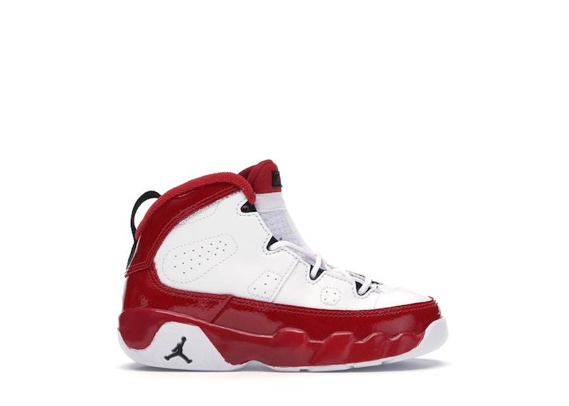 Air Jordan 9 Retro White Gym Red