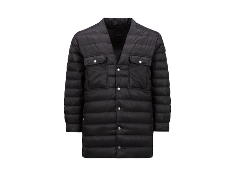 Moncler + Rick Owens Woven Outershirt Black