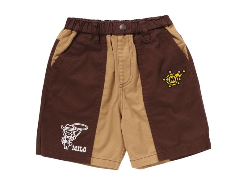 BAPE Kids Baby Milo Western Shorts