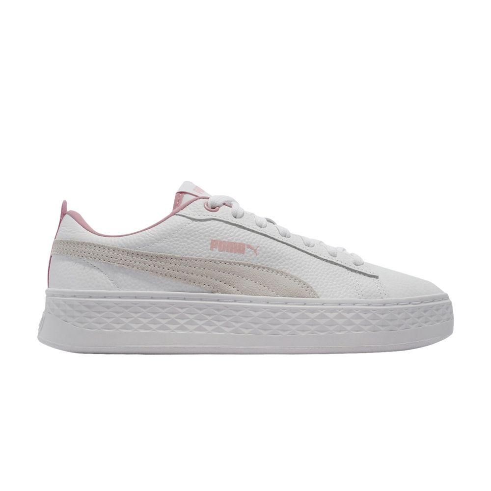 PUMA Smash Platform Low 'White Pale Pink'